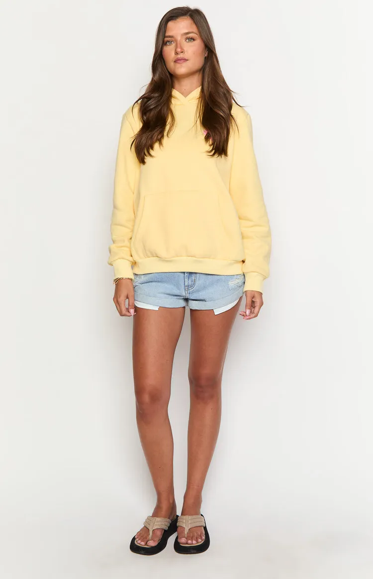 Beginning Yellow Hibiscus Hoodie sold by Beginning Boutique product image thumbnail 3
