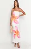 Arizona White Frangipani Maxi Dress sold by Beginning Boutique