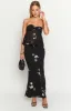 Shyla Black Maxi Skirt sold by Beginning Boutique