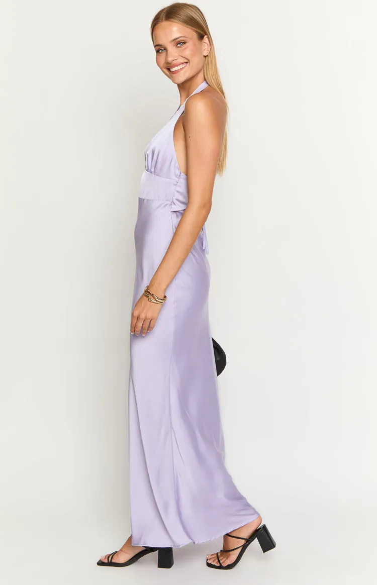 Haizel Purple Maxi Dress sold by Beginning Boutique product image thumbnail 4