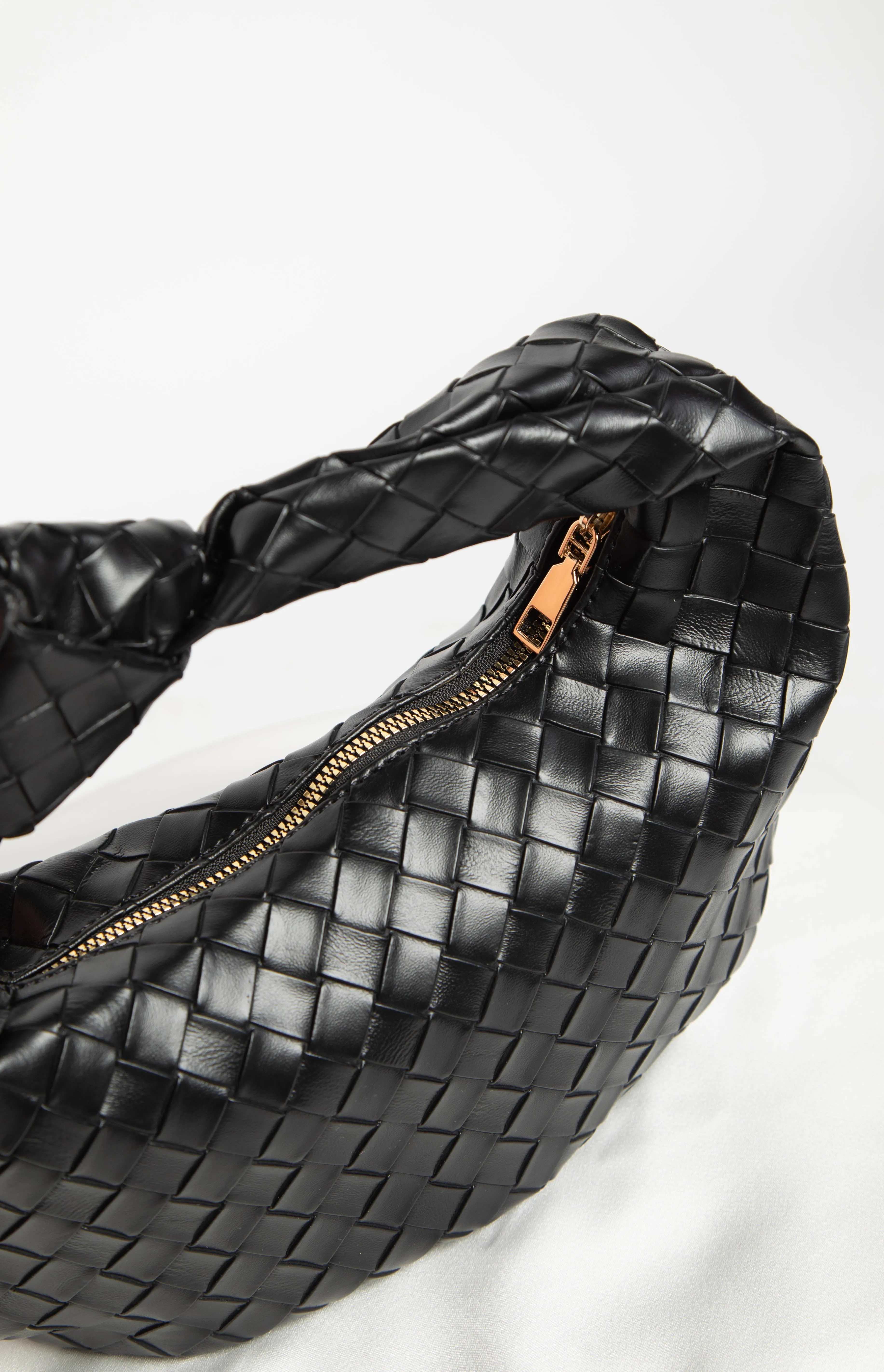 Rylie Black PU Shoulder Bag sold by Beginning Boutique product image thumbnail 2