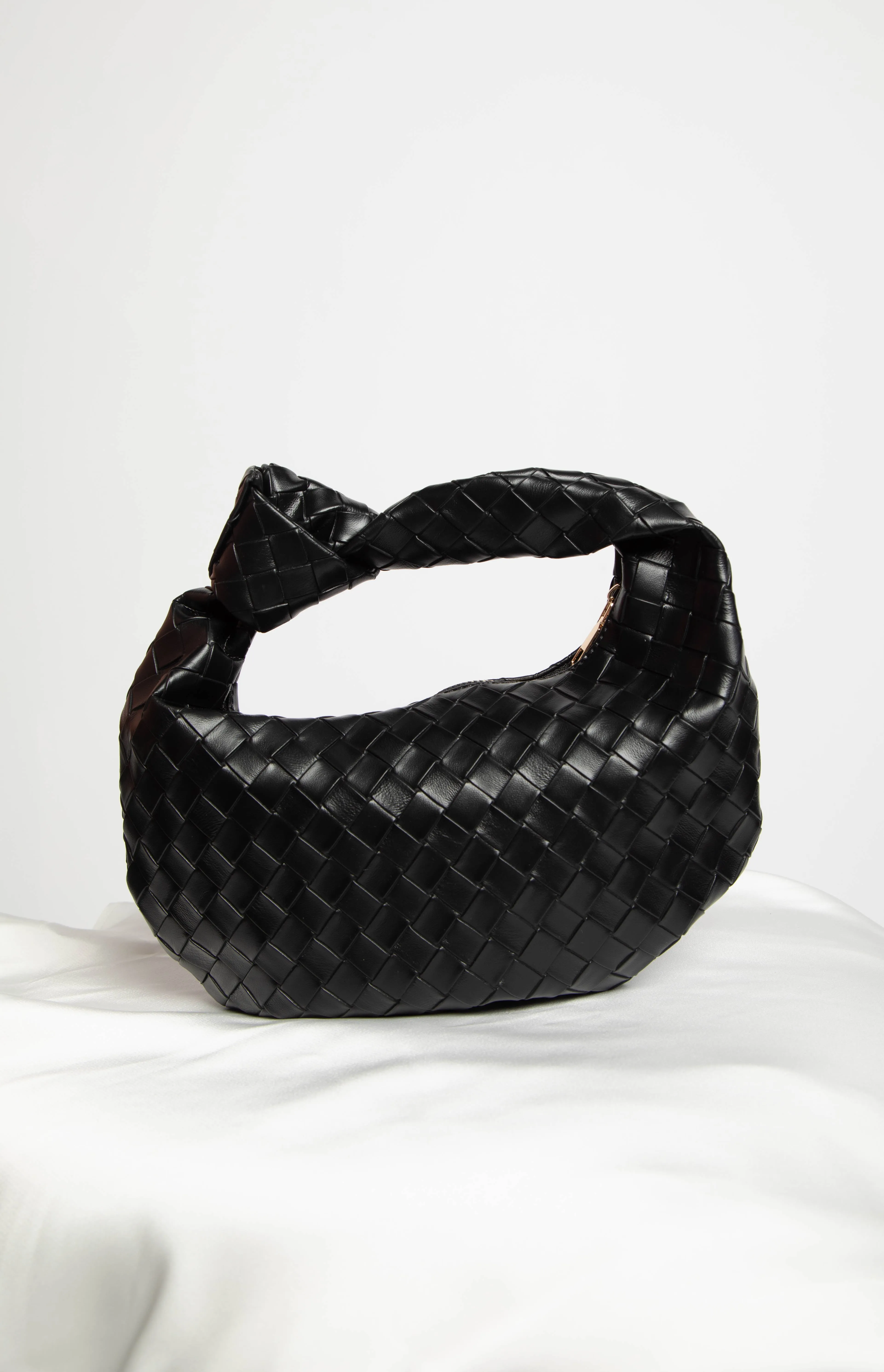 Rylie Black PU Shoulder Bag sold by Beginning Boutique