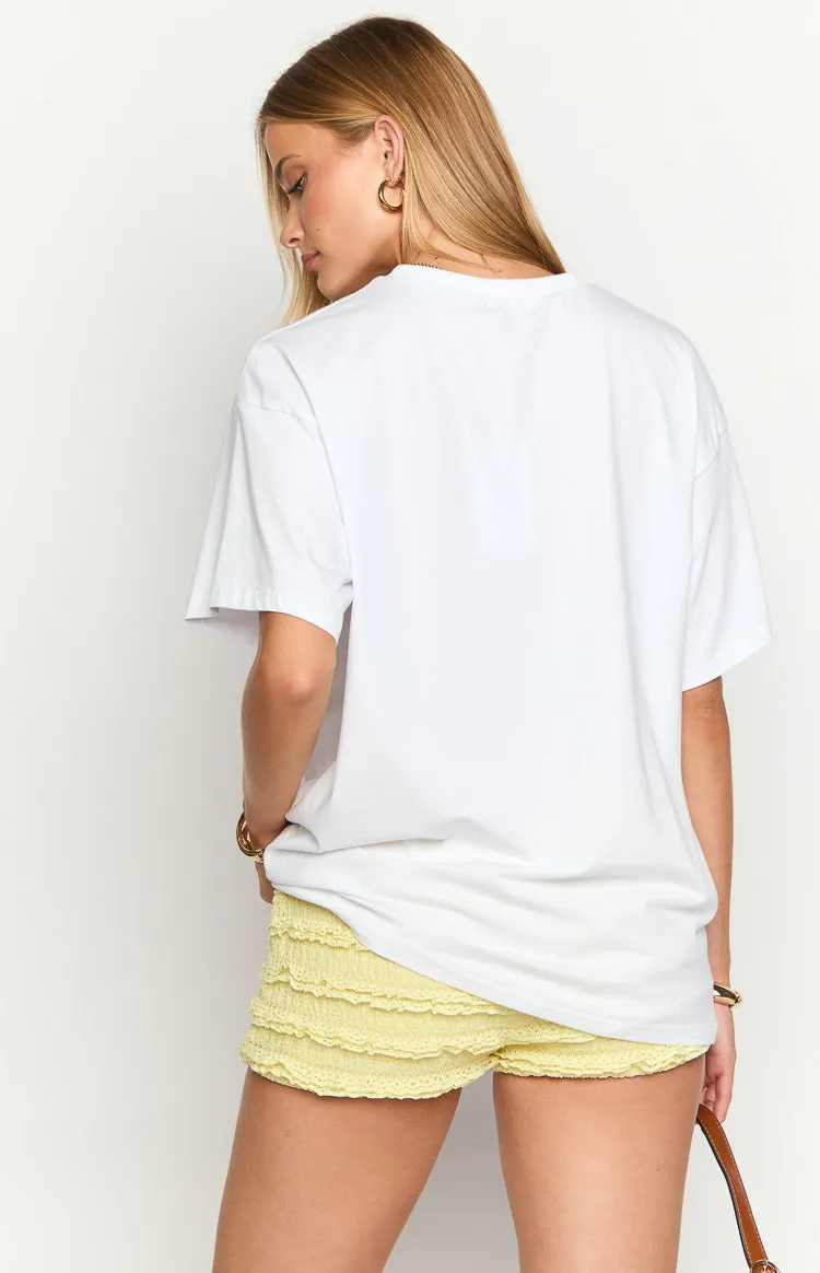 Bikini Bliss White Tee sold by Beginning Boutique product image thumbnail 5