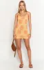 Sunie Yellow Knit Mini Dress sold by Beginning Boutique