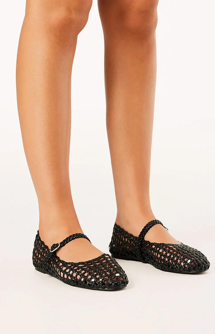 Billini Gitta Black Ballet Flats sold by Beginning Boutique