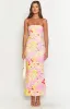 Arizona Strawberry Girl Print Maxi Dress sold by Beginning Boutique