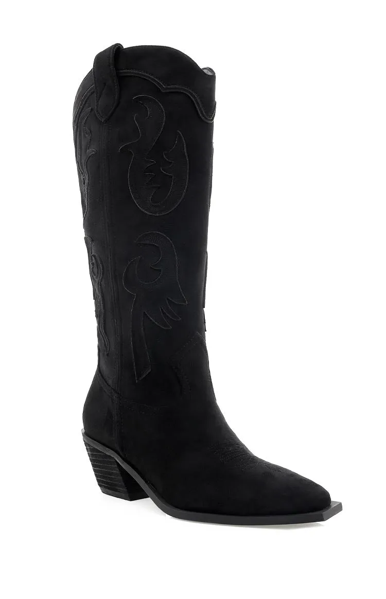 Billini Tulie Black Cowboy Boots sold by Beginning Boutique product image thumbnail 3