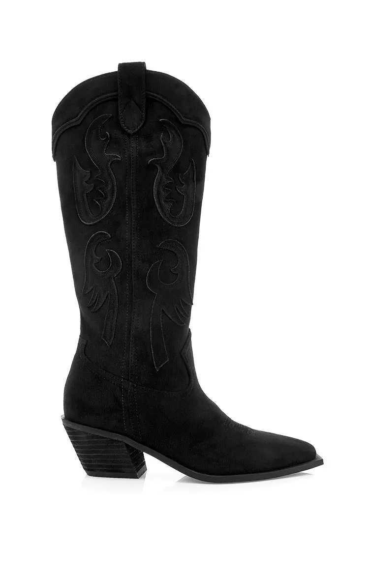 Billini Tulie Black Cowboy Boots sold by Beginning Boutique product image thumbnail 2