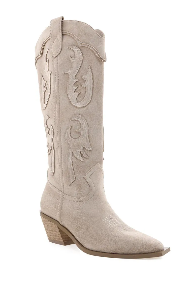 Billini Tulie Beige Cowboy Boots sold by Beginning Boutique product image thumbnail 2