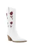 Billini Arden White Garnet Cowboy Boots sold by Beginning Boutique