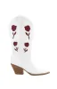 Billini Arden White Garnet Cowboy Boots sold by Beginning Boutique