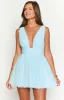 Icing Blue Mini Dress sold by Beginning Boutique