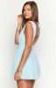 Icing Blue Mini Dress sold by Beginning Boutique