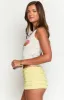The Laundry Room Kiss Me Cowboy White Rib Tank sold by Beginning Boutique