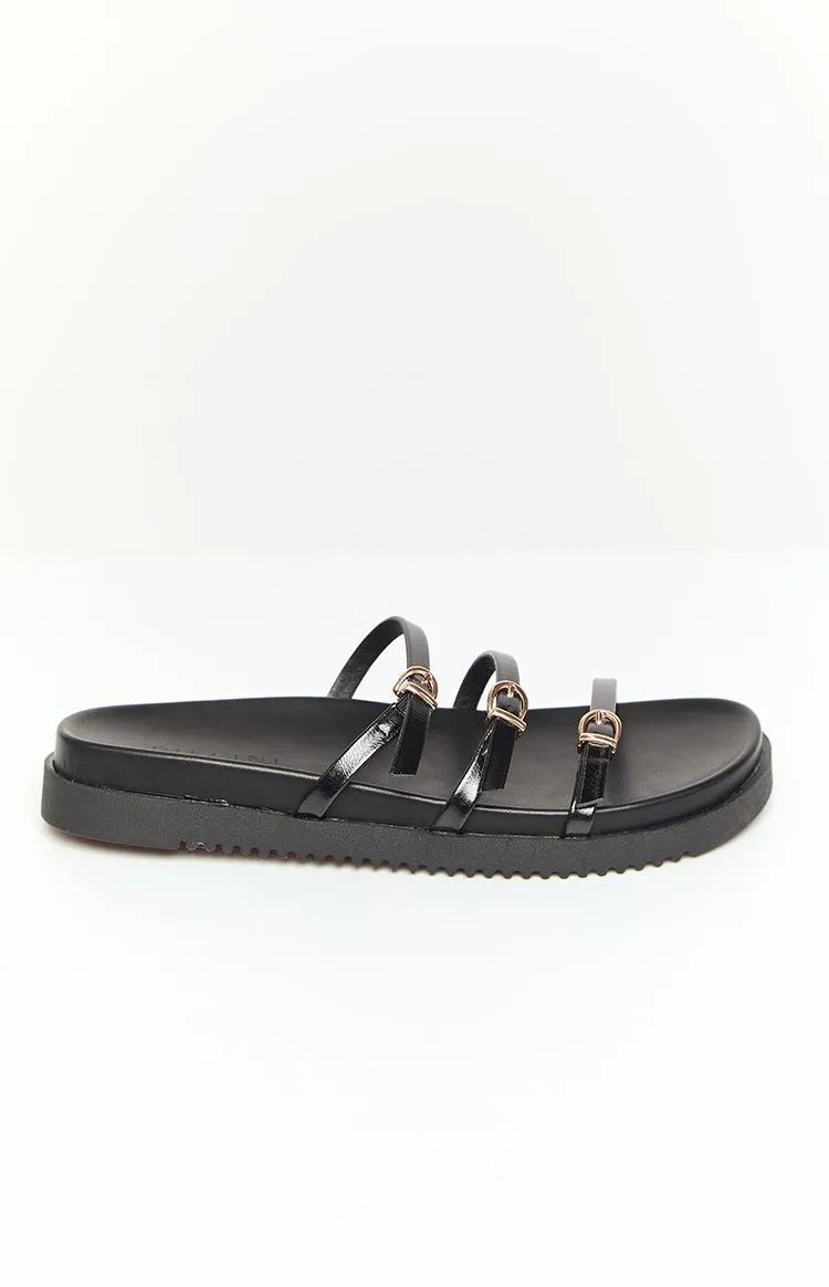 Billini Alfie Black Slides sold by Beginning Boutique product image thumbnail 3