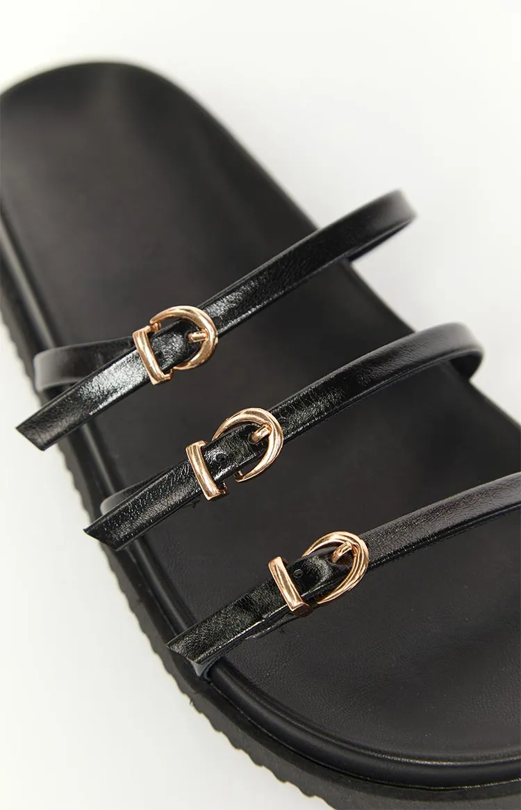 Billini Alfie Black Slides sold by Beginning Boutique product image thumbnail 5