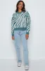Clareta Blue Zebra Jumper sold by Beginning Boutique