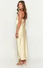 Tasha Yellow Strapless Maxi Dress sold by Beginning Boutique