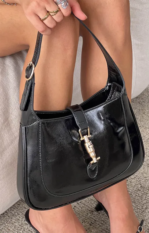 Billini Alix Black Shoulder Bag sold by Beginning Boutique