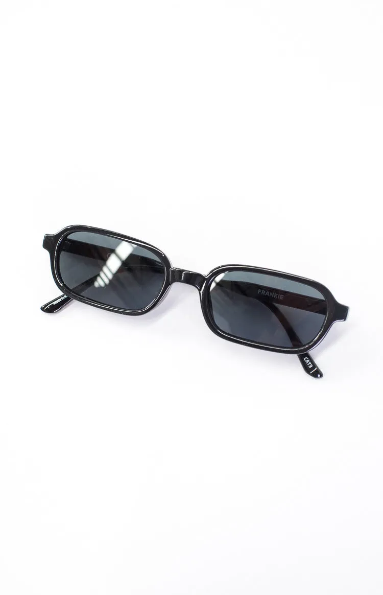 Otra Eyewear Frankie Black Rectangle Sunglasses sold by Beginning Boutique product image thumbnail 4