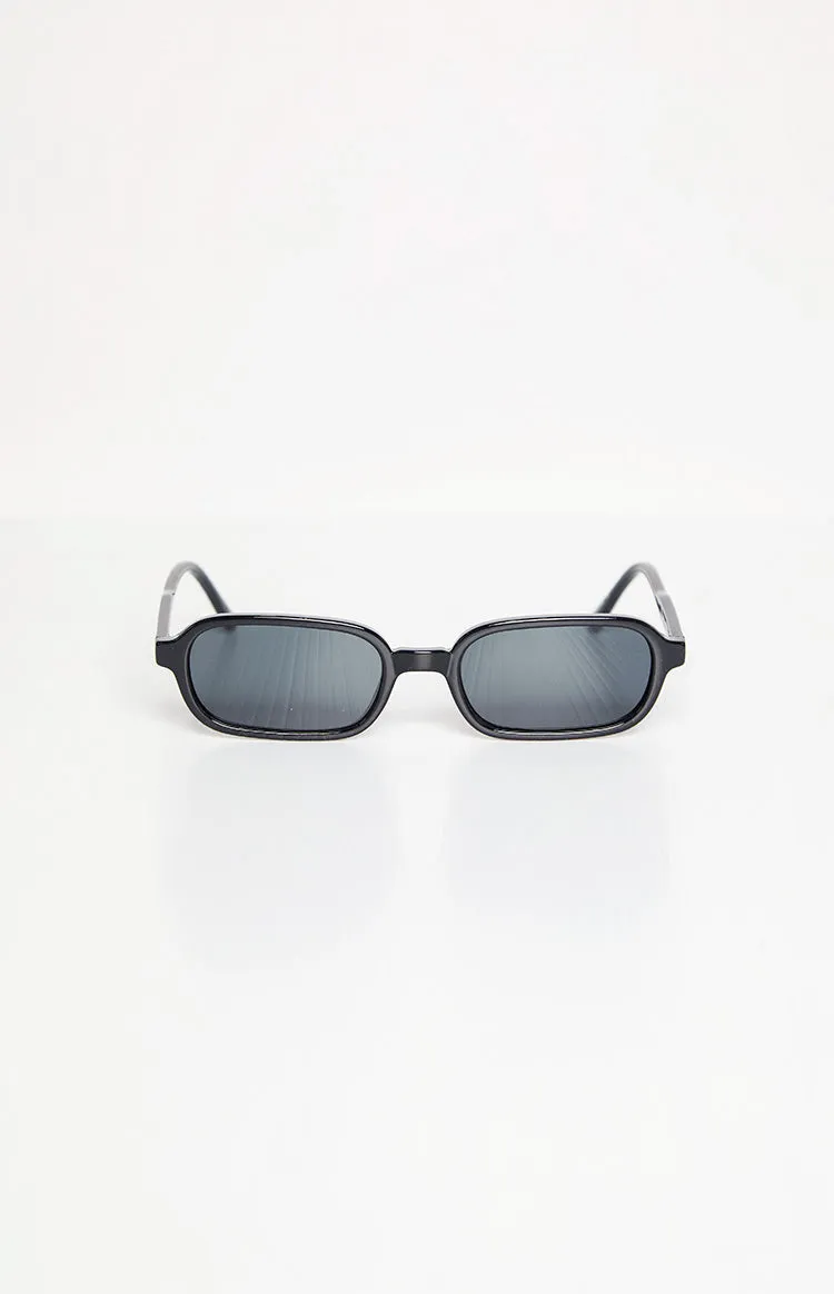 Otra Eyewear Frankie Black Rectangle Sunglasses sold by Beginning Boutique product image thumbnail 2