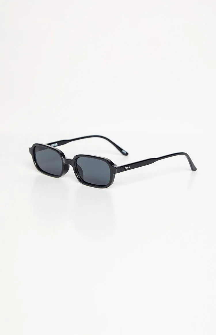Otra Eyewear Frankie Black Rectangle Sunglasses sold by Beginning Boutique product image thumbnail 3