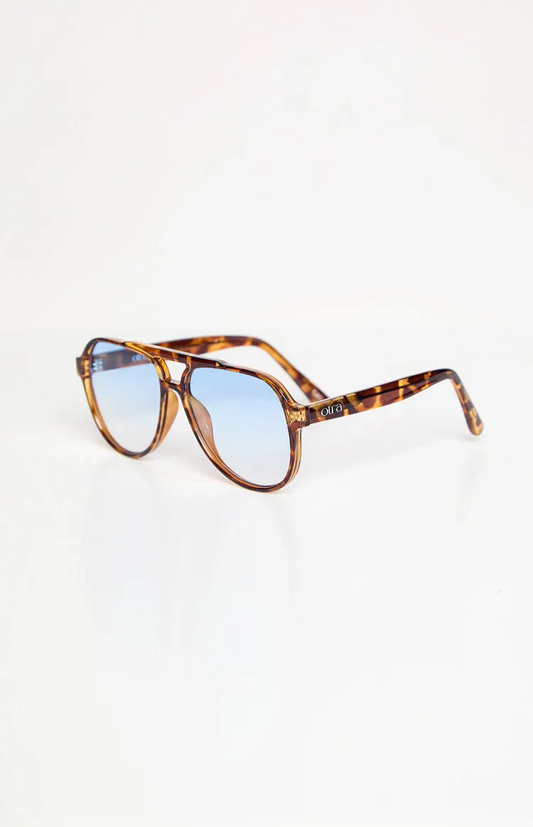 Otra Eyewear Stevie Tortoiseshell Aviator Sunglasses sold by Beginning Boutique product image thumbnail 3