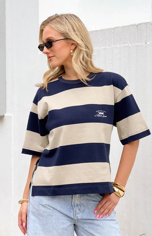 Lioness Midnight Emerging Tee sold by Beginning Boutique