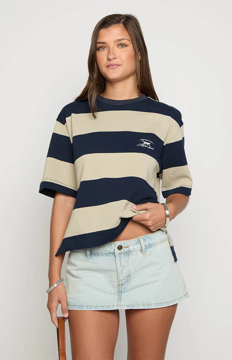 Lioness Rhode Light Denim Mini Skirt sold by Beginning Boutique product image thumbnail 2