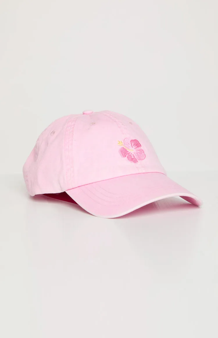 Hibiscus Pink Washed Cap sold by Beginning Boutique product image thumbnail 2