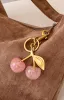 Cherry Pink Keyring sold by Beginning Boutique