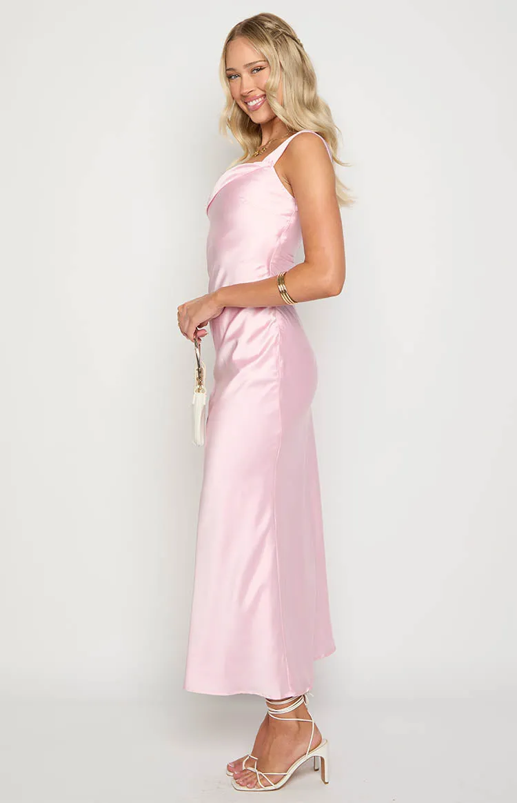 Erica Pink Maxi Dress sold by Beginning Boutique product image thumbnail 4