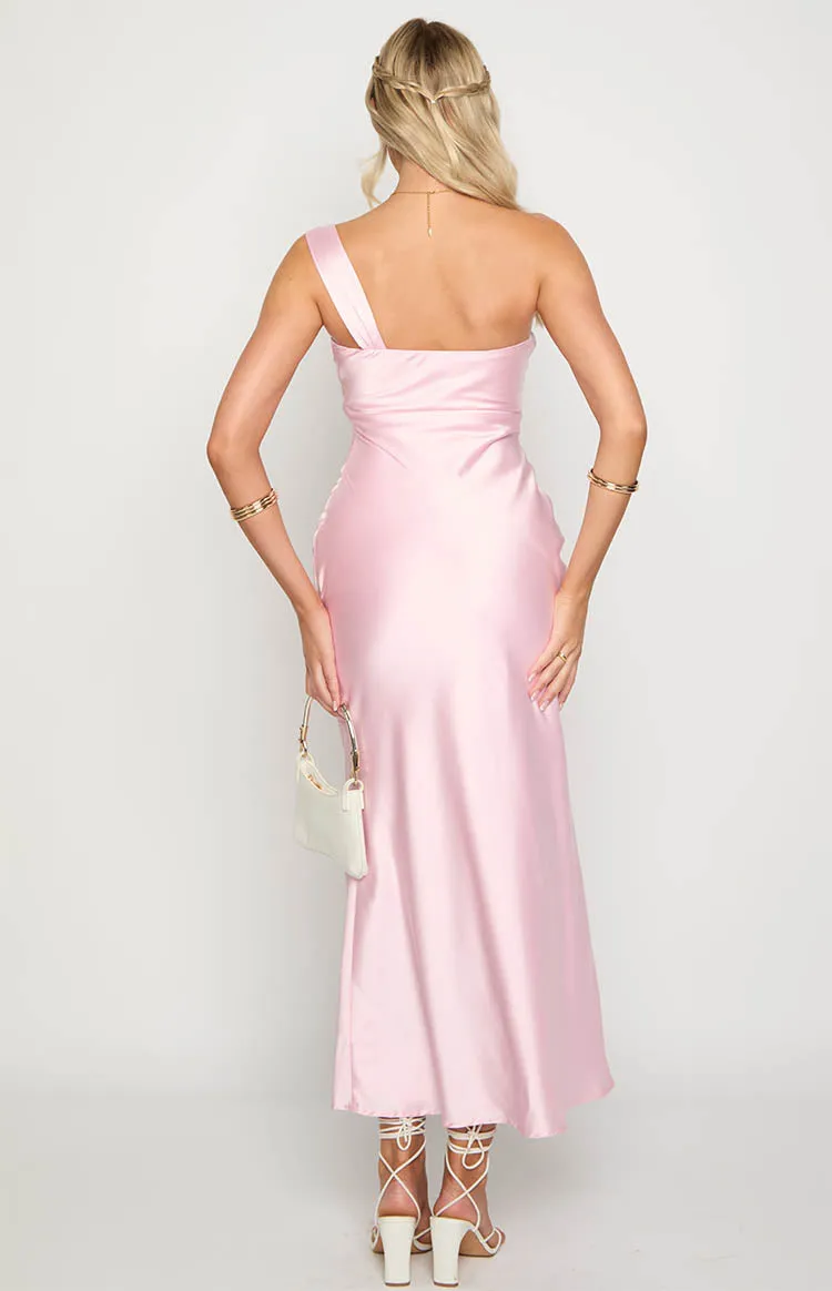 Erica Pink Maxi Dress sold by Beginning Boutique product image thumbnail 5