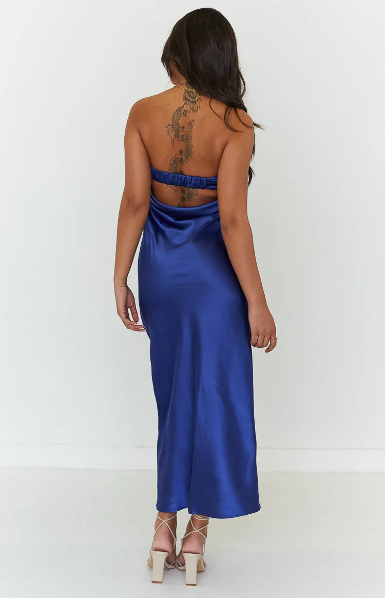 Maiah Navy Maxi Dress sold by Beginning Boutique product image thumbnail 5