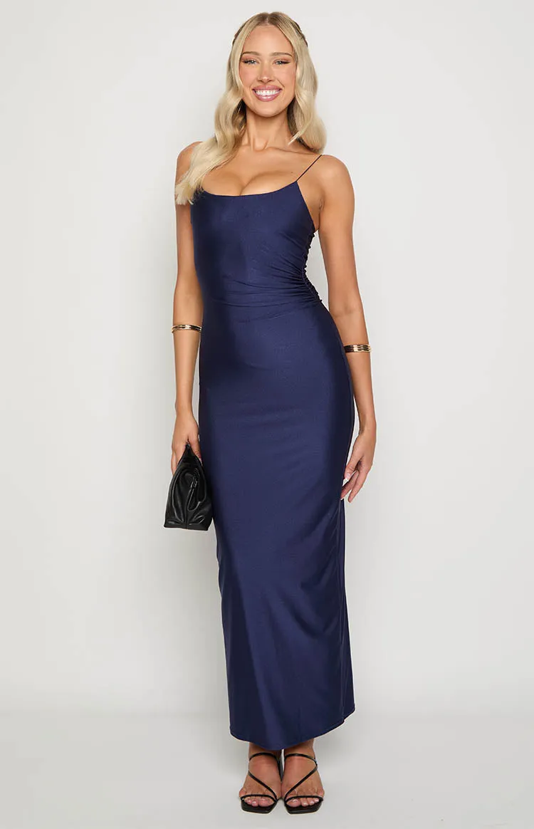 Jackson Blue Maxi Dress sold by Beginning Boutique product image thumbnail 3