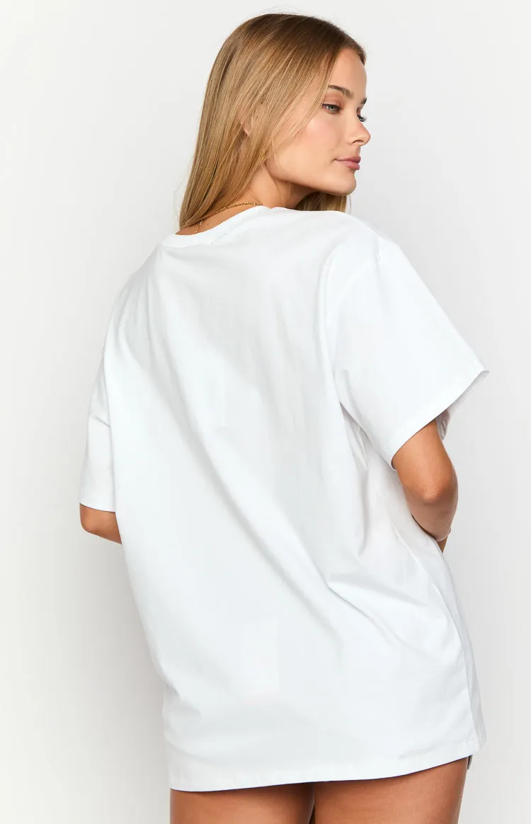 Tropicana White Tee sold by Beginning Boutique product image thumbnail 5