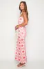 Arizona Red Tile Print Maxi Dress sold by Beginning Boutique