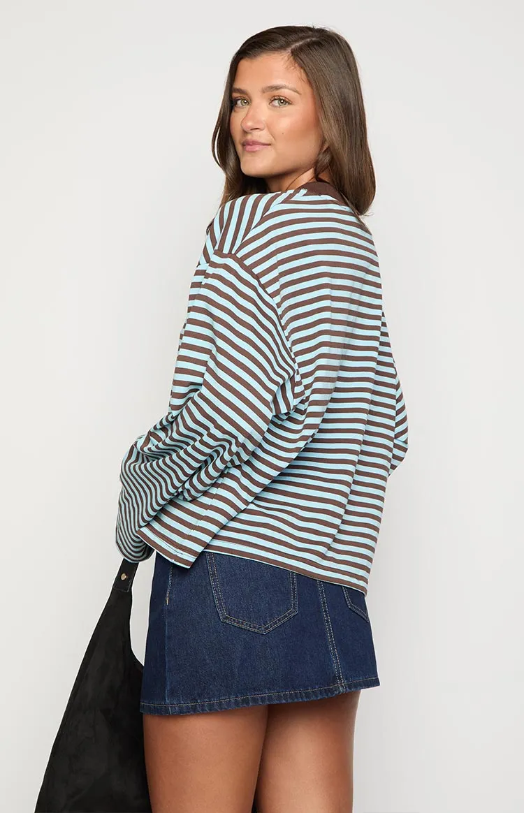 Penny Dark Denim Mini Skirt sold by Beginning Boutique product image thumbnail 4