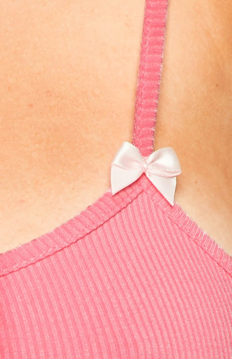 Harmony Pink Bow Maxi Dress sold by Beginning Boutique product image thumbnail 6