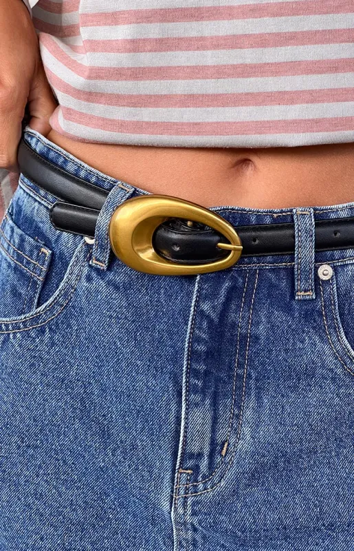 Dyl Black Belt sold by Beginning Boutique