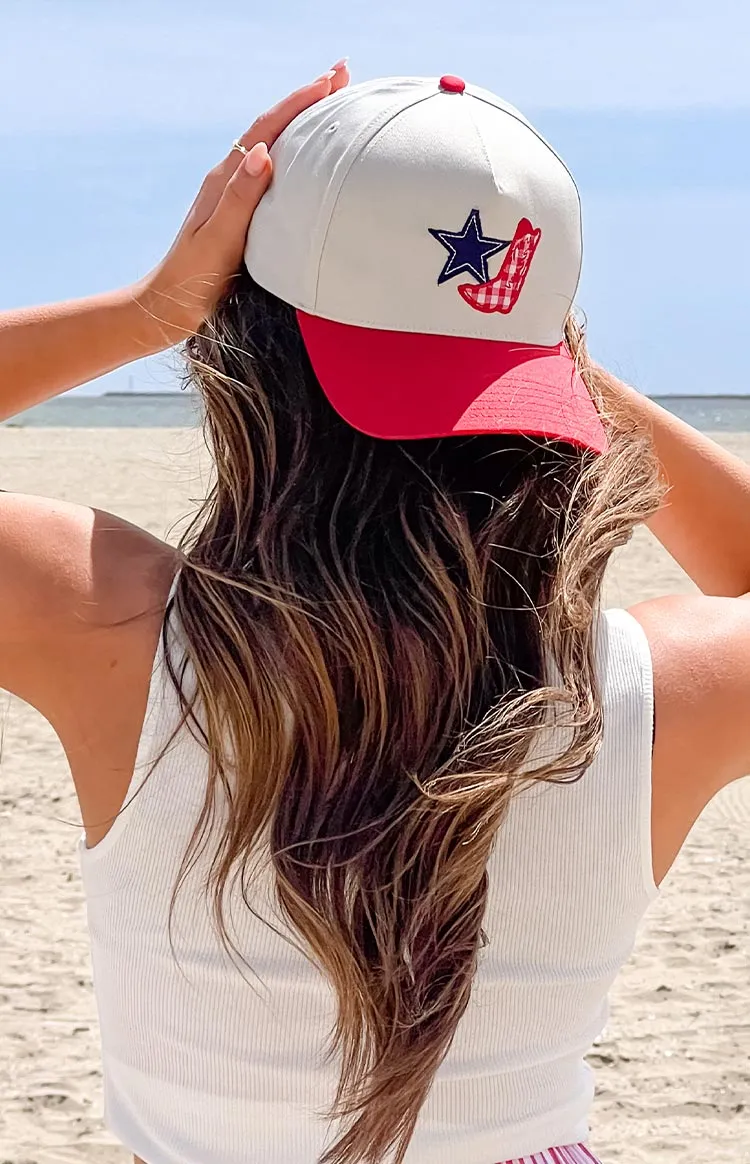 Beginning Red Cowgirl Trucker Cap sold by Beginning Boutique product image thumbnail 5