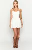 Sharmane White Mini Dress sold by Beginning Boutique