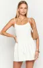 Sharmane White Mini Dress sold by Beginning Boutique