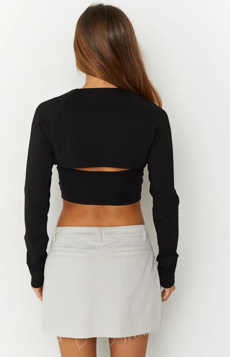 Vixen Black Rib Cami Set sold by Beginning Boutique product image thumbnail 5