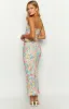 When in Rome Multi Floral Maxi Skirt sold by Beginning Boutique