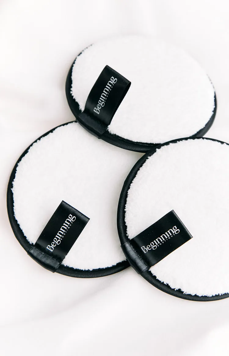 Take It Off Black Reusable Face Wash Pads 3 Pack sold by Beginning Boutique product image thumbnail 2