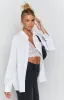 Oversized Shirt White sold by Beginning Boutique