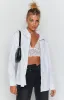 Oversized Shirt White sold by Beginning Boutique