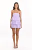 Birthday Girl Lilac Mini Party Dress sold by Beginning Boutique