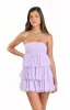 Birthday Girl Lilac Mini Party Dress sold by Beginning Boutique
